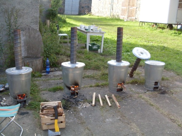 Raku ovens